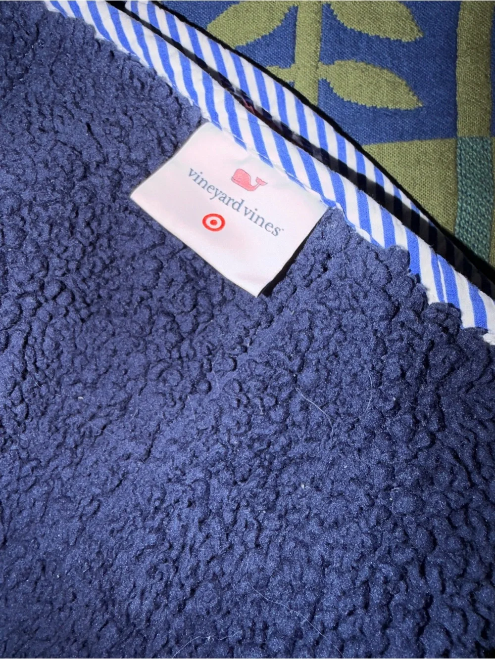 Vineyard Vines Red, Blue, White Patchwork Quilt